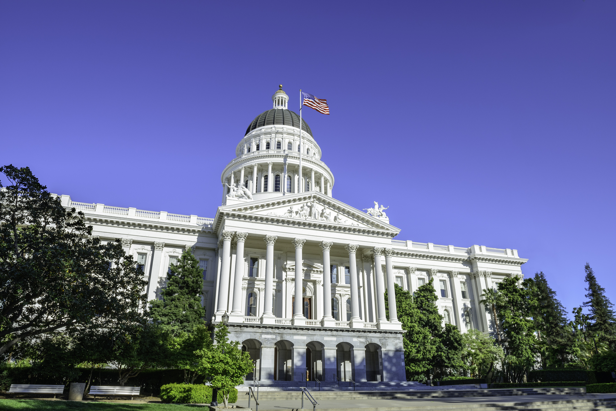 California State Capitol Building in Sacramento, CA, USA